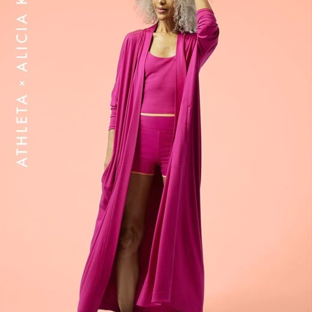 Athleta Keys Maxi Robe/Cardigan